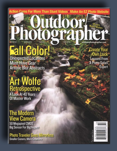 مجله ی Outdoor Photographer – اکتبر 2014