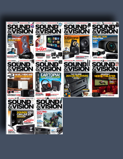 مجله ی Sound & Vision (مجموعه ی کامل شماره های سال 2014)
