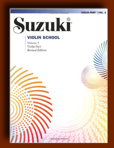 جلد دوم متد یادگیری ویولن سوزوکی