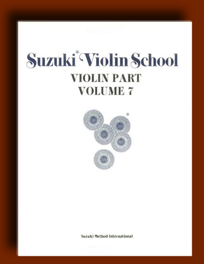 جلد هفتم آموزش ویولن سوزوکی