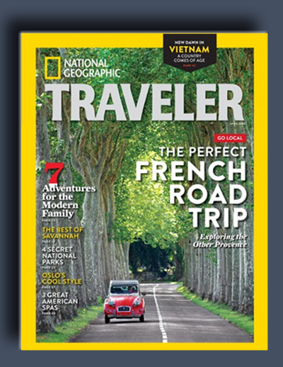 مجله ی National Geographic Traveler USA – آوریل 2015
