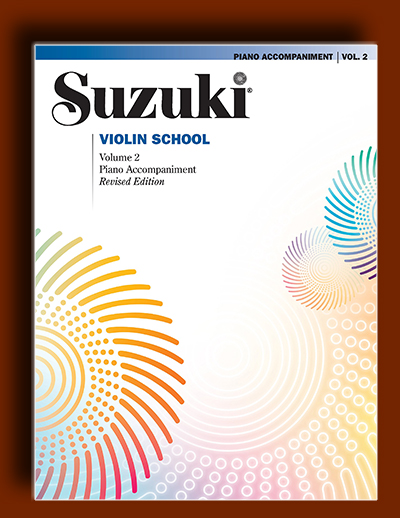 ویولن سوزوکی – قطعات پیانو همراه برای جلد دوم